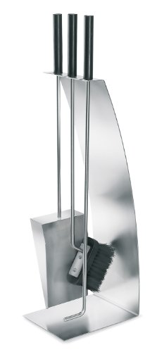 Preisvergleich Produktbild Blomus 65138 Kamingarnitur Chimo, Edelstahl matt