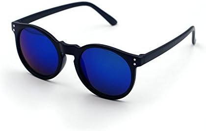 XINMADE Wayfarer Candy Color Kids UV400 Sunglasses for Boys and Girls Age 3-10 (Black)