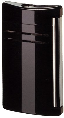 Dupont Maxi-Jet Feuerzeug schwarz glänzend