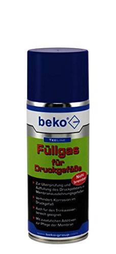 BEKO TecLine Füllgas für Druckgefäße 400 ml, nicht brennbar, 1 Stück, 2963400