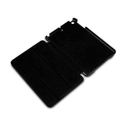 STINNS Ledertasche für das Apple iPad mini 3, 2 und 1 – Tasche, Hülle aus echtem Leder als Smart Case Cover Etui mit Standfunktion in anthrazit - 5