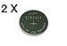 Produktbild 2 x Batterie Akku LIR 2032 Lithium Knopf LI-ION 3,6 V