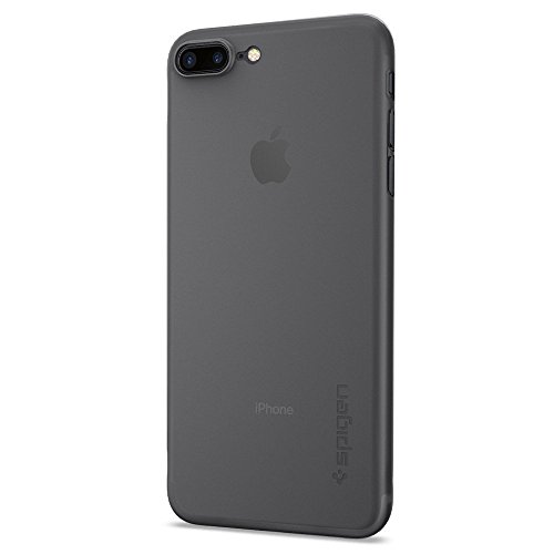 iPhone 7 Plus Case, SpigenÂ® [Air Skin] iPhone 8 Plus Case with Semi-transparent Lightweight Material for iPhone 7 Plus - Black