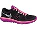 Price comparison product image Nike Flex 2014 Run MSL Women Laufschuhe black-white-pink pow-fuchsia flash - 42
