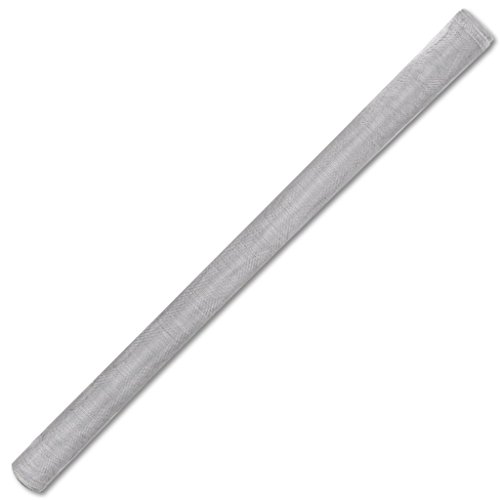vidaXL Alu Gewebe Lichtschacht Draht Fliegengitter Gaze Mücken Gitter Silber 100×500 cm - 4