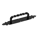 Tirador puerta 275mm forja negro Fabricante EDM