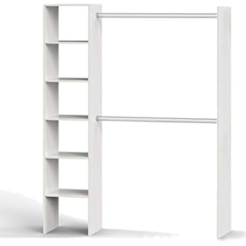 möbelando Kleiderschrank Schrank Holzschrank Schlafzimmerschrank