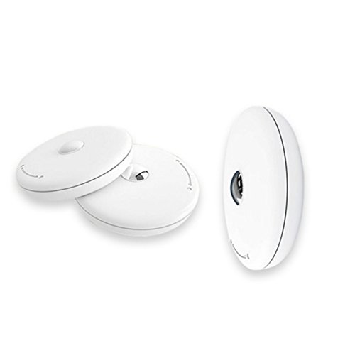 Preisvergleich Produktbild BIANJESUS Smart Thermometer Wireless 24 Stunden Kontinuierliche Überwachung Ohne Störende Baby Schlafen Tragbare Einweg Adhesive Patches Kleinkinder Kinder Kinder Erwachsene,White