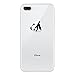 Produktbild Yokata iPhone 8 Plus Hülle Transparent Weiche Silikon Handyhülle Schutzhülle TPU Handy Tasche Schale Etui Weich Silicone Bumper Ultra Dünn Slim Schlank Durchsichtig Handytasche Premium Kratzfest Soft Flexible Clear Backcover Schutz für iPhone 8 Plus Case Cover - Lege den Panda Hinunter