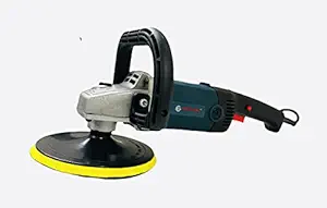 GPT Gaocheng 1200w 7inch Electric Car Polisher Machine with Velcro pad and Wool Buffing pad with Variable Speed Control