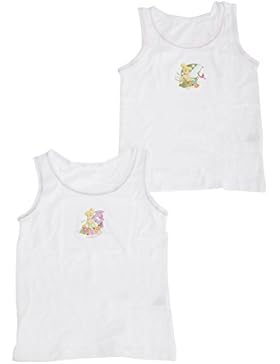 Disney Campanellino Ufficiale - Canottiere in cotone (pacco da 2) - Bambina