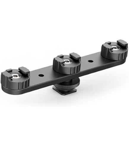 Oumij Microphone Stand And Light Mount Adapter For Cold Shoe Relocation Extension Plate For Sony A6000 A6300 A6400 A6500