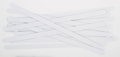 20x Anti Rutsch Streifen für Treppen und Bad. Transparente und selbstklebende Antirutsch Klebestreifen für Dusche und Badewanne - 7