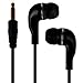 Price comparison product image N4U Online® Microsoft Lumia 435 Ultra Base MP3 3.5mm Jack In-Ear Bud Earphones Headphones - Black