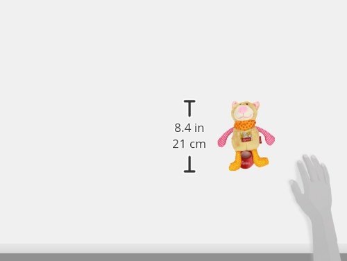 sigikid, Mädchen, Spieluhr, Stofftier Katze, Pink/Orange, 40354 - 8