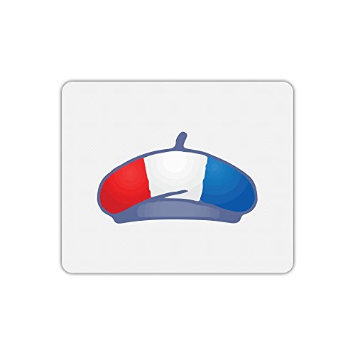 Preisvergleich Produktbild Mauspad Rechteck Frankreich Flagge Beret