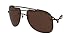 Produktbild Silhouette - EXPLORER 8665, Pilot (tropfenförmig), allgemein, Herrenbrillen, DARK BROWN/BROWN POLARIZED(6201)