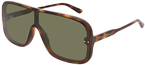 Preisvergleich Produktbild Bottega Veneta Sonnenbrillen BV0167S Light Havana / Grey Green Herrenbrillen