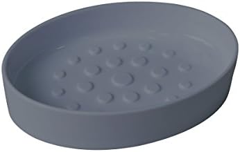 Carpemodo Soap Dish / Rubber / Grey / 10x5 cm / "GriGri"