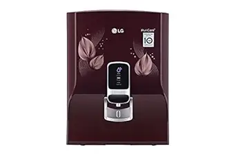 LG WW174NPC Dual protection airtight Stainless steel Tank with Multi Stage RO Filtration, Ever fresh UV + (In tank UV), Mineral Booster (Ca & Mg)