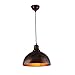 Produktbild LHFING Vintage Industrial Pendelleuchte Schwarz Rost Form Runde Eisen Art Nordic Restaurant Wohnzimmer Coffee Shop Bar Alte Fabrik Stil Mit Antik Finish Kronleuchter