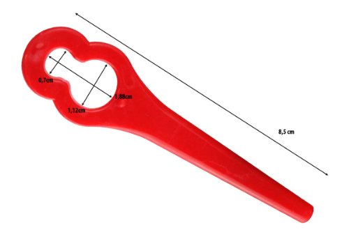 Grizzly Rasentrimmer Ersatzmesser 20 Stück - 2