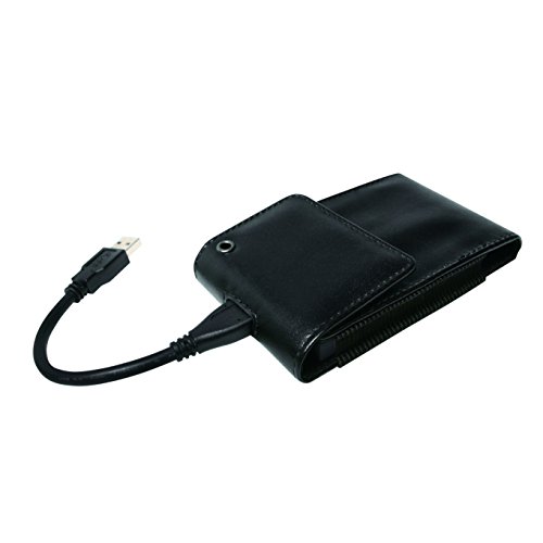 LogiLink USB 3.0 6,4 cm (2,5 Zoll) SSD/HDD Gehäuse, Leder-Design - 2