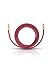 Produktbild Oehlbach NF 214 Sub - Erstklassiges Subwoofer-Kabel mit Mehrfach Schirmung (1x Cinch/1x Cinch, versilberter Innenleiter), Farbe:Rot, Länge:3.00 m