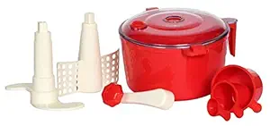 Jigshtial Automatic Atta Roti Dough Maker- for Home Tool for Kitchen 2 in 1 Atta Maker Hand Machine