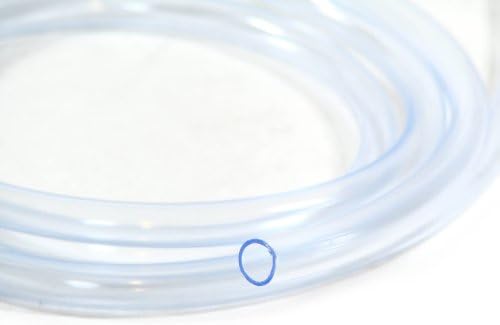 Inner diameter 5/8" 15mm 25 Ft 7.5 Meter PVC Clear Tubing Flexible Air Water Delivery Hose