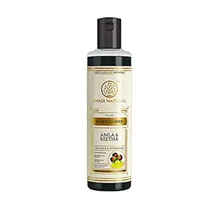 Khadi Natural Pure Herbal Amla & Reetha Shampoo, 210ml