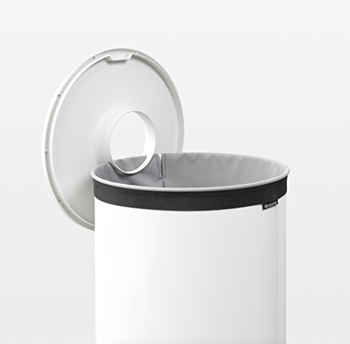 Brabantia 105142 Wäschebox 60 L Kunststoffdeckel, weiß - 5
