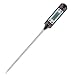 Produktbild AMIR Haushaltsthermometer, Digitales Kochthermometer, Fleischthermometer, Küchenthermometer, Einstichthermometer mit langer Sonde und LCD-Bildschirm. Ideal für Braten, Grill, BBQ und Badewasser