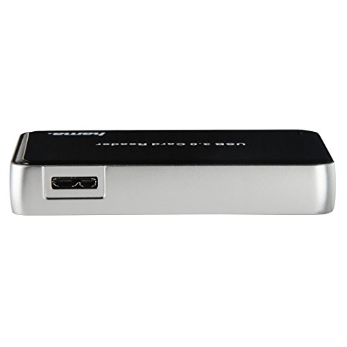 Hama USB-3.0-SuperSpeed-Kartenleser All in One (u.a. microSD, SD/SDHC/SDXC, CF Typ I / II, MMC, MS, xD) kompatibel auch mit Windows 10, schwarz - 5