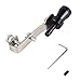 Produktbild Funnyrunstore 5 Farben Aluminium Auto Turbo Gefälschte Sound Auspuff Whistle Blow Off Valve Simulator S Universal Auto Zubehör (schwarz)