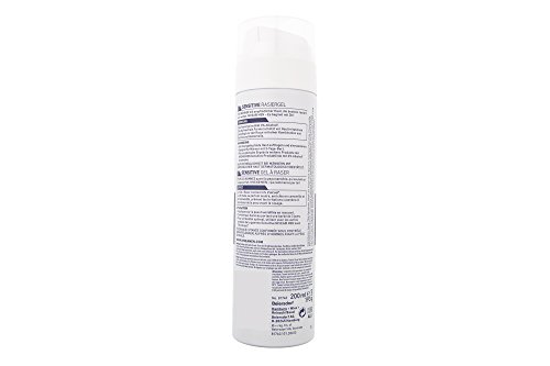 NIVEA Men, 2er Pack Rasiergel für Männer, 2 x 200 ml Spender, Sensitive, 0% Alkohol - 5