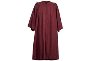 ASHINGTON CEREMONIAL GOWNS Ashington Elegant Zip-Up Church Choir Robe: Unisex Choir Costume