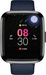 (Renewed) boAt Storm Smartwatch (Blue