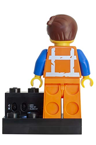 Lego-Movie-2-9003967-Emmet-Minifigure-Kids-Light-Up-Alarm-Clock