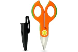 Intercable 16020-F1-TS Edizione Tennis - Jannik Sinner - 3 in 1 Forbice per Elettricisti, Tagliare, Spellare, Crimpare, F1, Rame, Arancione "pel di carota"