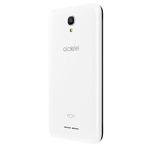 Alcatel Pop 4 Smartphone d  bloqu   4G  Ecran  5 Pouces - 8 Go - Double Micro-SIM - Android 6 0  Blanc