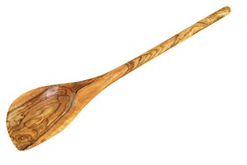 D.O.M. Kochlöffel aus Olivenholz 30 cm mit Ecke