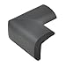 Outdoortips 4 x Baby Safety Corner Protection - Desk Corner Edge Cushions (Black)