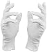 Produktbild Baumwollhandschuhe weiß, Neurodermitis Handschuhe (12 Stück, Größe: M)