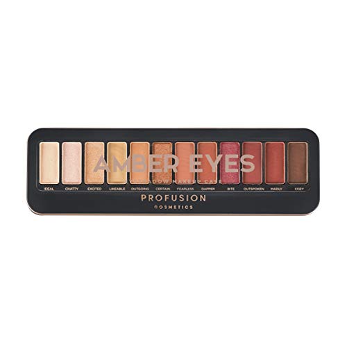 Profusion Cosmetics Trousse de maquillage Pro Yeux Ambrés Palette Maquillage Yeux