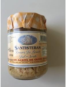 Santiesteban Santisteban white tuna jar T-440