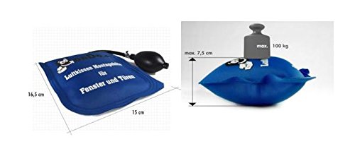 DonDo Montage Luftkissen Spreizkissen Montagehilfe Fenster Türen Tore 1 Stück - 3