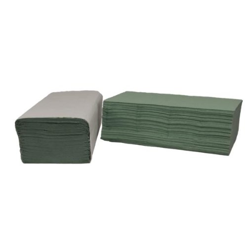 Preisvergleich Produktbild 2WORK 1PLY GREEN I-FOLD 242X222MM PK3600