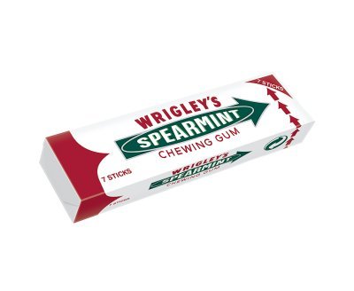 Wrigley's Spearmint Chewing Gum 7 Sticks (box of 14)