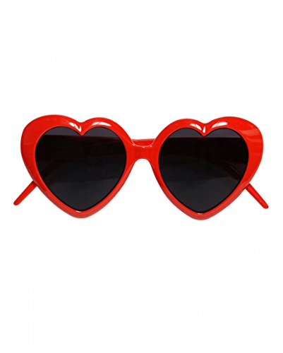 Sonnenbrille in Herzform